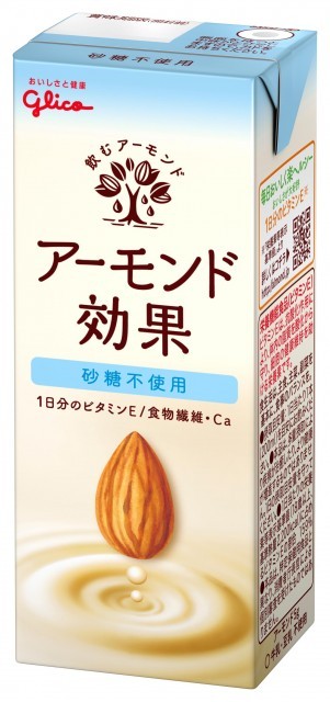 アーモンド効果 砂糖不使用 200ml　パッケージ画像